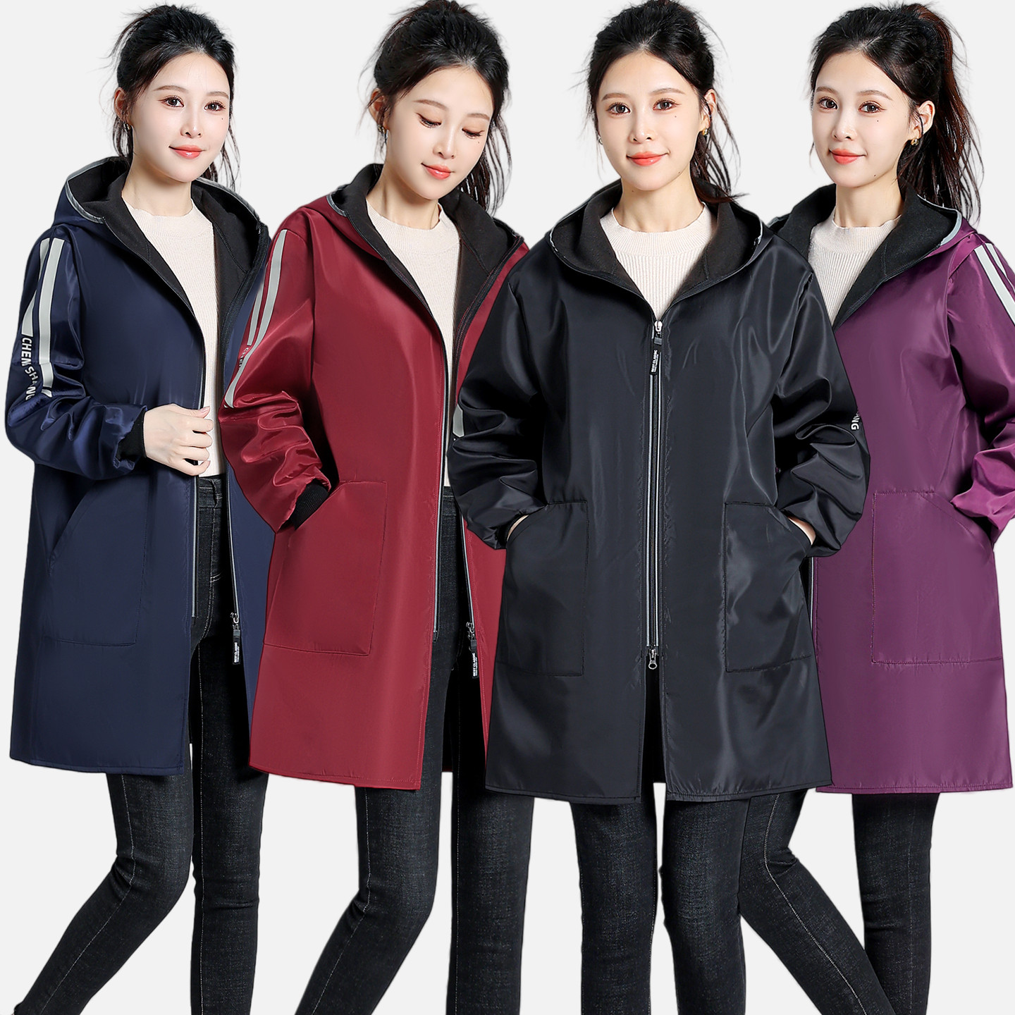 加绒加厚罩衣女士秋冬保暖时尚韩版防水男长袖外套大人工作服围裙,家庭/个人清洁工具,围裙,淘宝优惠券,粉丝福利购,淘宝优惠卷