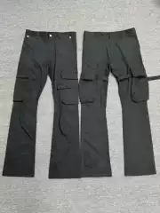 New Batch of Vujade2.0 Second Anniversary Mud-Dyed Flared Strap Pants Cleanfit Style Versatile Long Pants