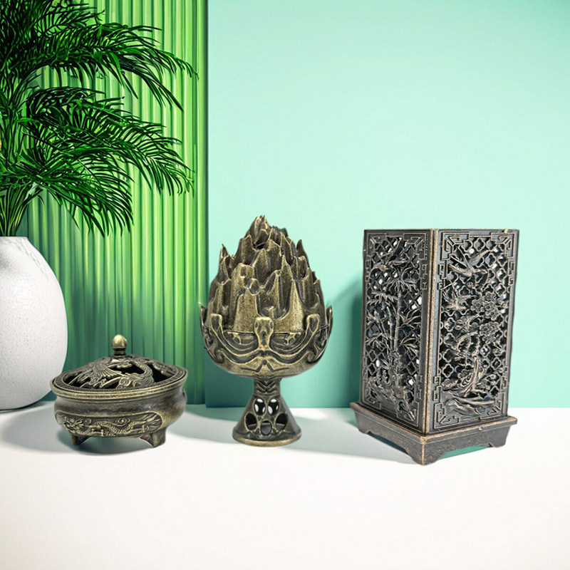 小祥云香片用的小香炉合金香炉架