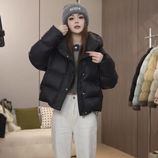 减龄韩系连帽白鸭绒羽绒服女加厚极寒款 嘉嘉 泡芙款