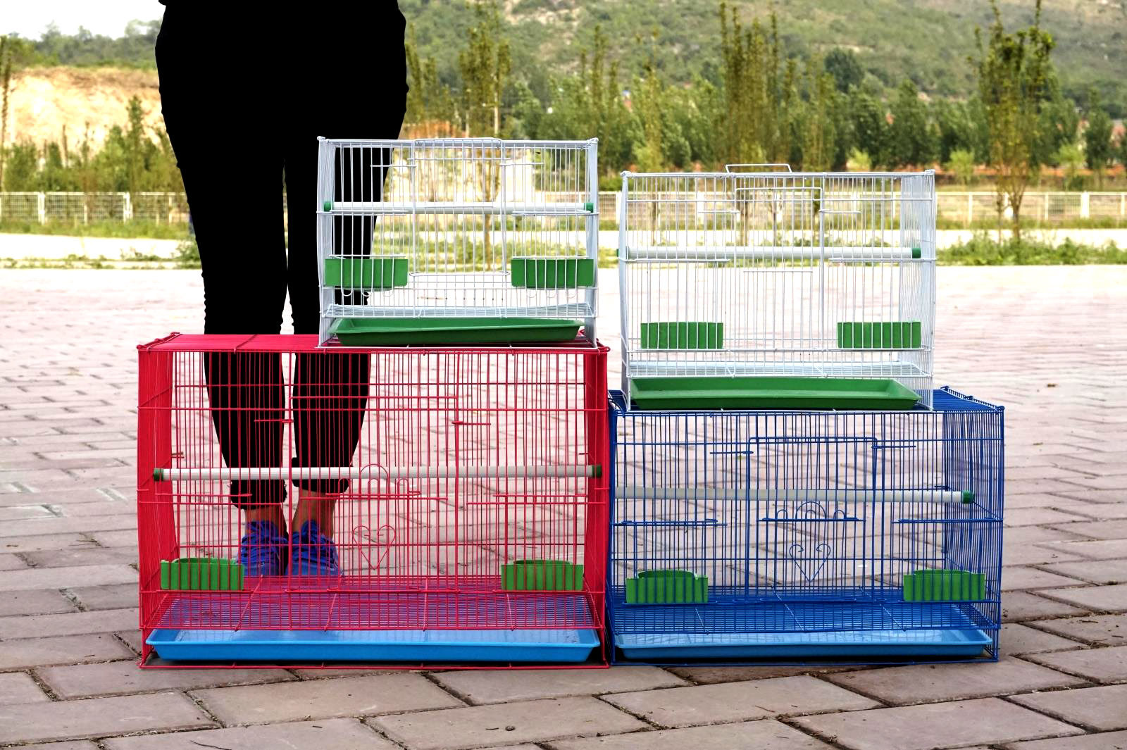 铁艺通用鸟笼外带 子文鸟珍珠鸟鹦鹉相思小号金属铁丝小型鸟笼在类目 宠物/宠物食品及用品, 鸟类及用品, 鸟笼中 - 来自Buy2taobao.com提供专业的淘宝代购服务