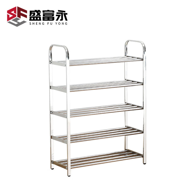 盛富永多层不锈钢收纳架工业仓储存储架物流仓库置物架加粗加厚置