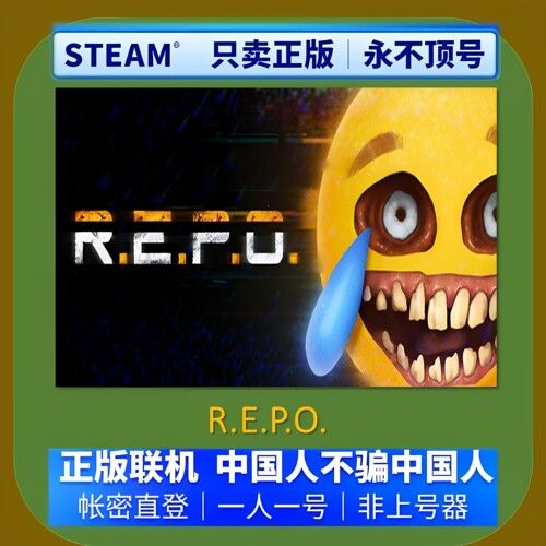 Repo恐怖游戏联机Steam租号