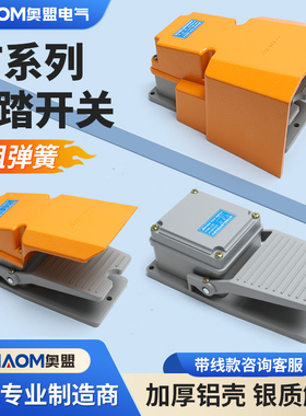 LT4脚踏开关冲床脚踩式脚踩剪板机220V机床配件LTH防水脚踏板控制