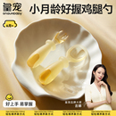 皇宠宝宝勺子6月婴幼儿童学吃饭训练叉勺辅食勺自主进食餐盘餐具