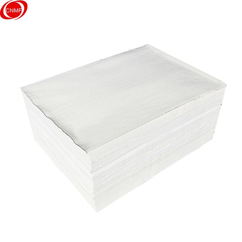 谋福56擦机布工业抹布碎布头吸油不掉毛大块布头擦机布白色装50斤