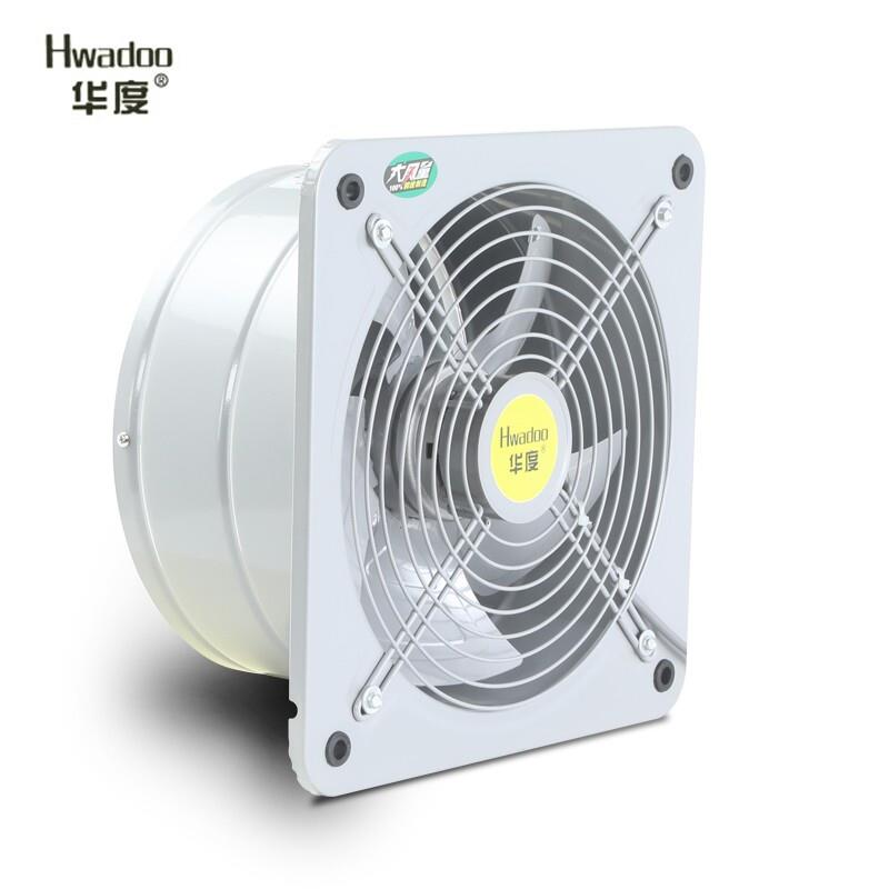 华度(HWADOO)排气扇12寸窗式外转子静音换气扇厨房油烟抽风机工业