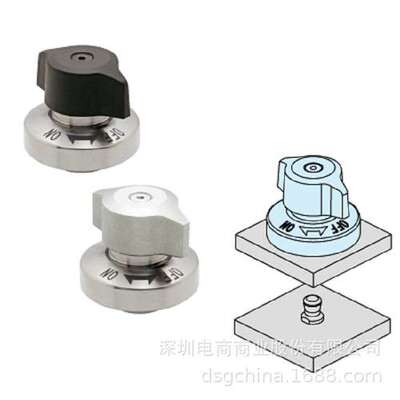 日本IMAO今尾锥销抓紧型锁紧器QCPC0625-10-SUS夹紧销现货供应