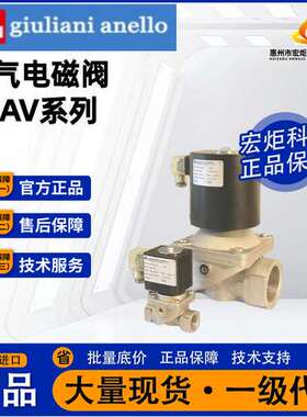 意大利朱利安尼 燃气电磁阀带防爆线圈常闭燃气电磁阀GSAV.R系列