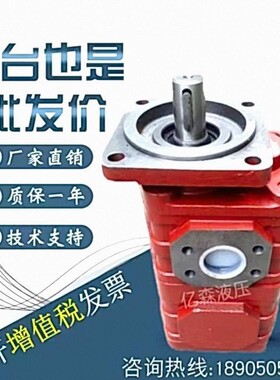 济南泉城高压双联齿轮泵CBGJ2032/2032 CBGJ2040/2032规格齐全