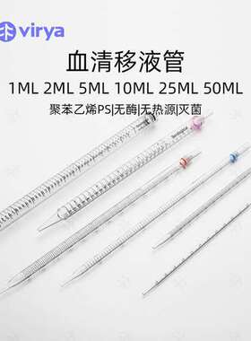 Virya? 移液管50ml，二次成型 450支/箱3290509-01