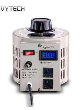 艾维泰科/IVYTECH新一代5KVA数显调压器0-300V APS-1005D