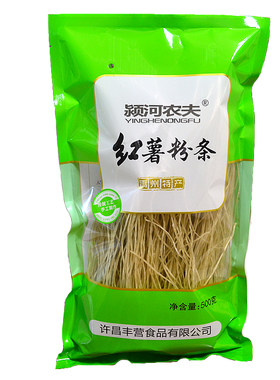 颍河农夫禹州纯红薯粉条筋道好吃