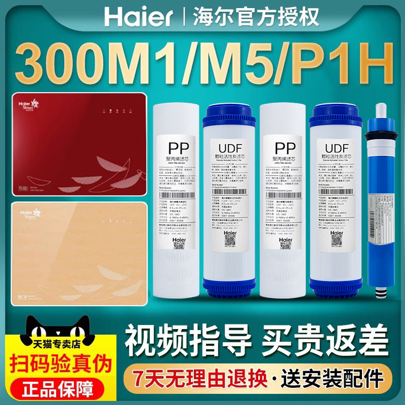 海尔施特劳斯净水器机滤芯HSNF300A1/Q7/Q8/M5/M1/P8/B5换芯智净-封面