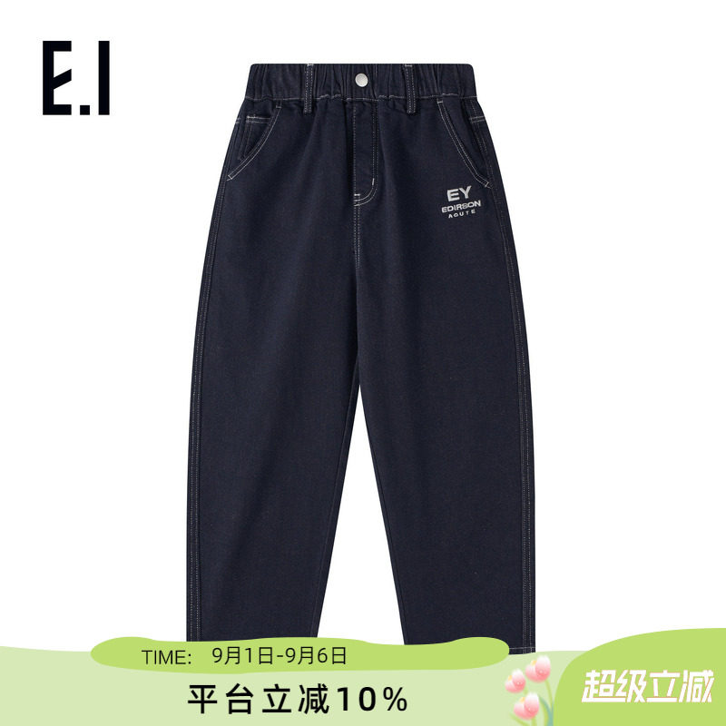 ei童装儿童休闲牛仔裤图片