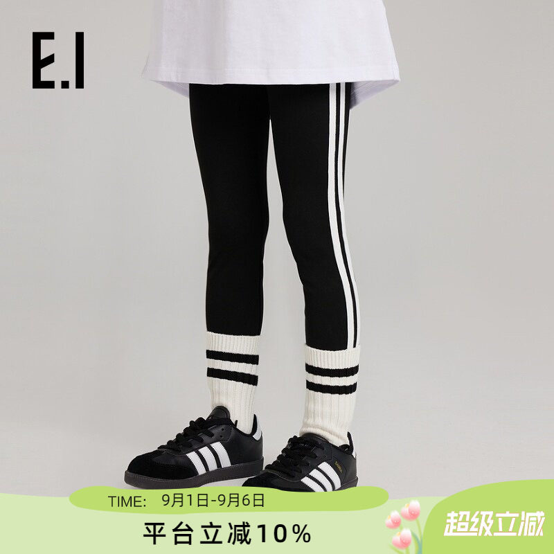 ei童装女童打底裤紧身裤图片