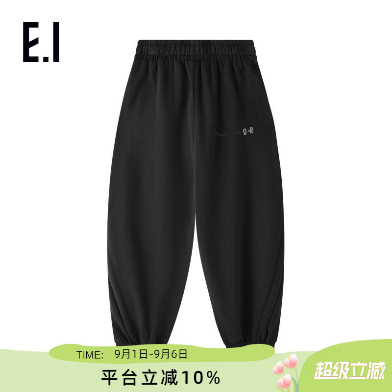 ei童装儿童针织长裤休闲束脚裤图片