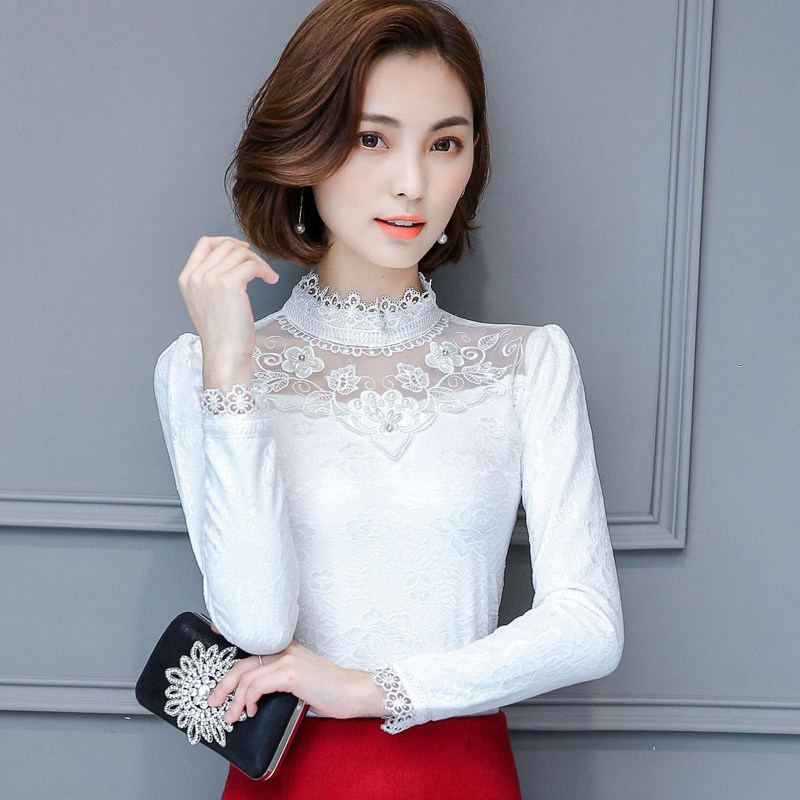 冬季保暖内衣女加厚加码胖mm高领蕾丝打底衫绒紧身上衣单件外穿大|ruв категории Нижнее белье, тепло. - от Buy2taobao.com для оказания профессиональной услуги покупки агента Taobao