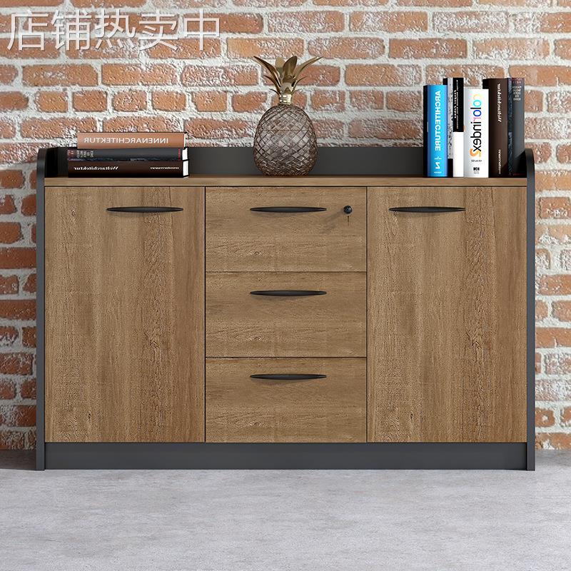 矮柜会议室茶水柜办公室办公柜子文件柜隔断柜带锁储物柜打印机柜