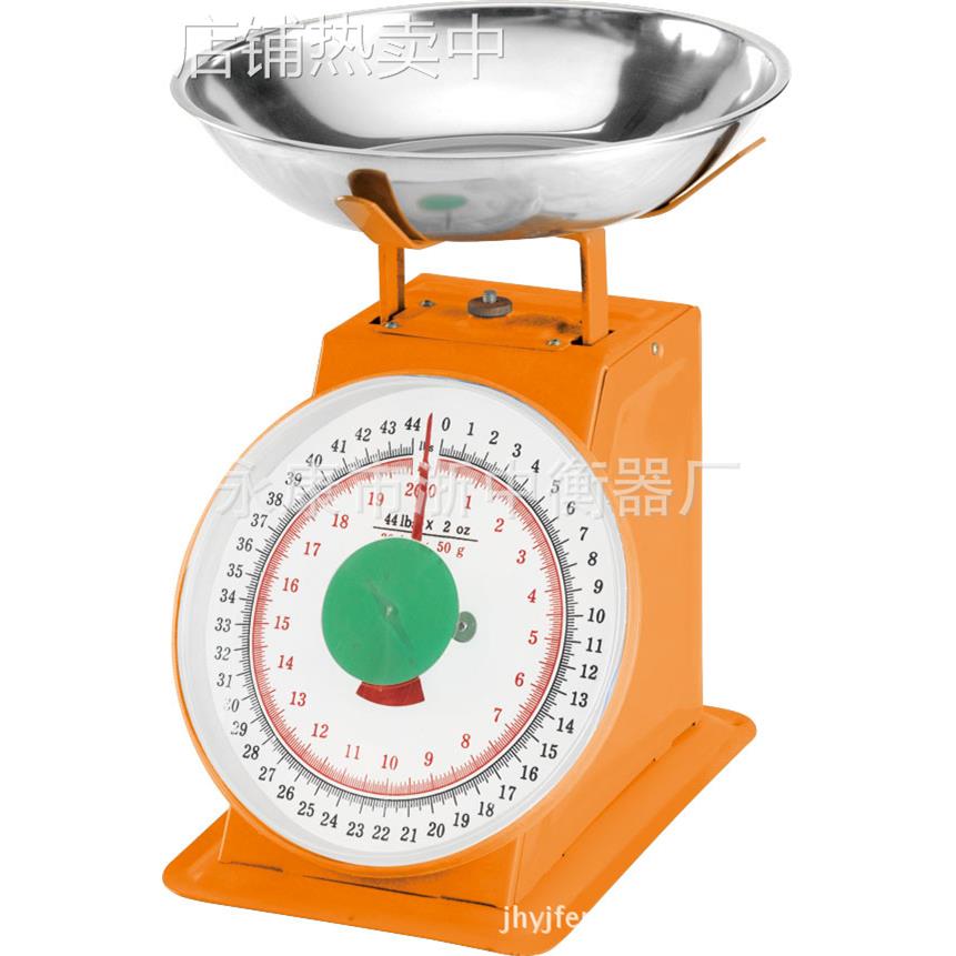 【厂家供应】10KG高灵敏高品质弹簧秤，台秤，度盘秤等家用托盘称