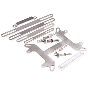 水冷扣具电脑CPU不锈铁扣具intel AMD通用支架夹具液冷水板固定夹