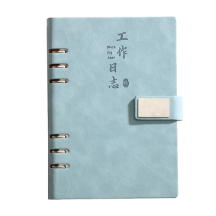 工作日志记录本活页a5每日要事总结笔记本子2026年业务销售计划本b5商务办公工作记事大号日记本定制可印logo