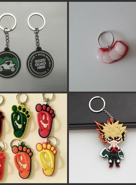 Wholesale Customization PVC Keychains Your Own Personalized