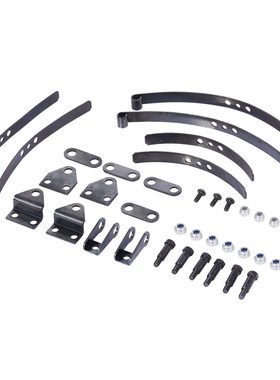 1/14 aya ractor ruck Front  Rear Leaf Spring Suspension Stee