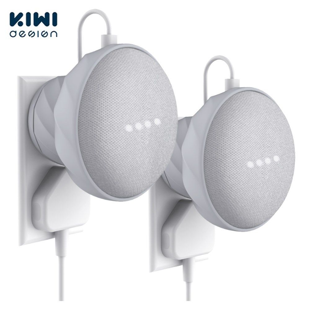 kiwi design 2pcs outlet wall mount holder for google home m