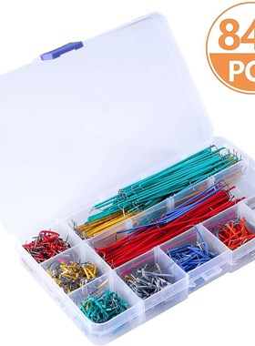 Jumper Wire Kit 840 Pcs Preformed Breadboard Jumper Wire Kit