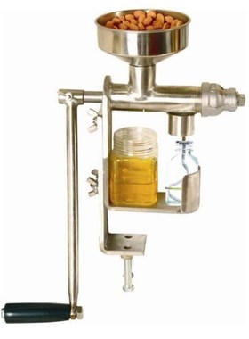 Oil Press Machine Manual Stainless Steel Home Freeshipping O