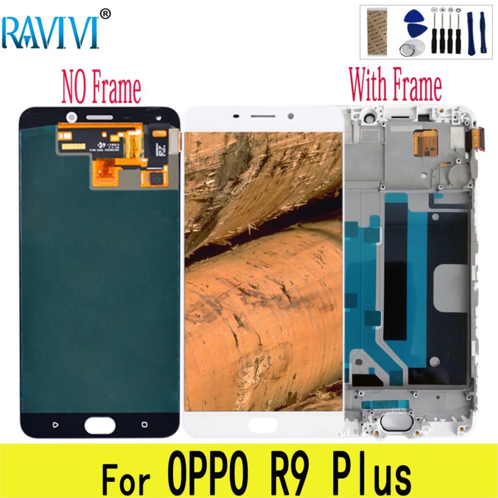 0" r9plus lcd for oppo r9 plus lcd display touch screen di