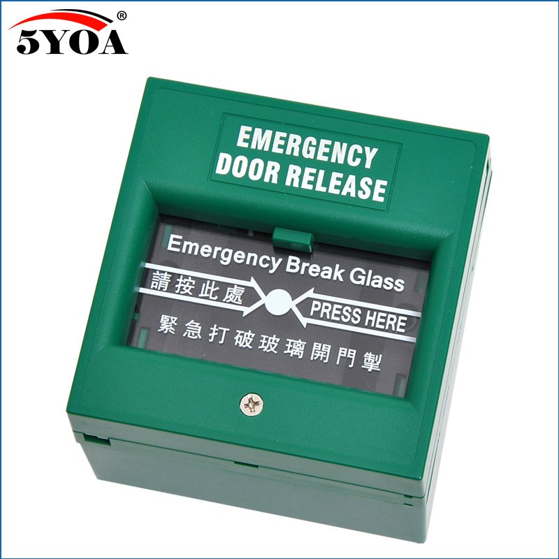 5YOA Emergency Door Release Fire Alarm swtich Break Glass Ex 电子元器件市场 外设配件 原图主图