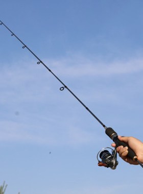 1.8m UL power ultra light fishing rod 2 sections carbon fish