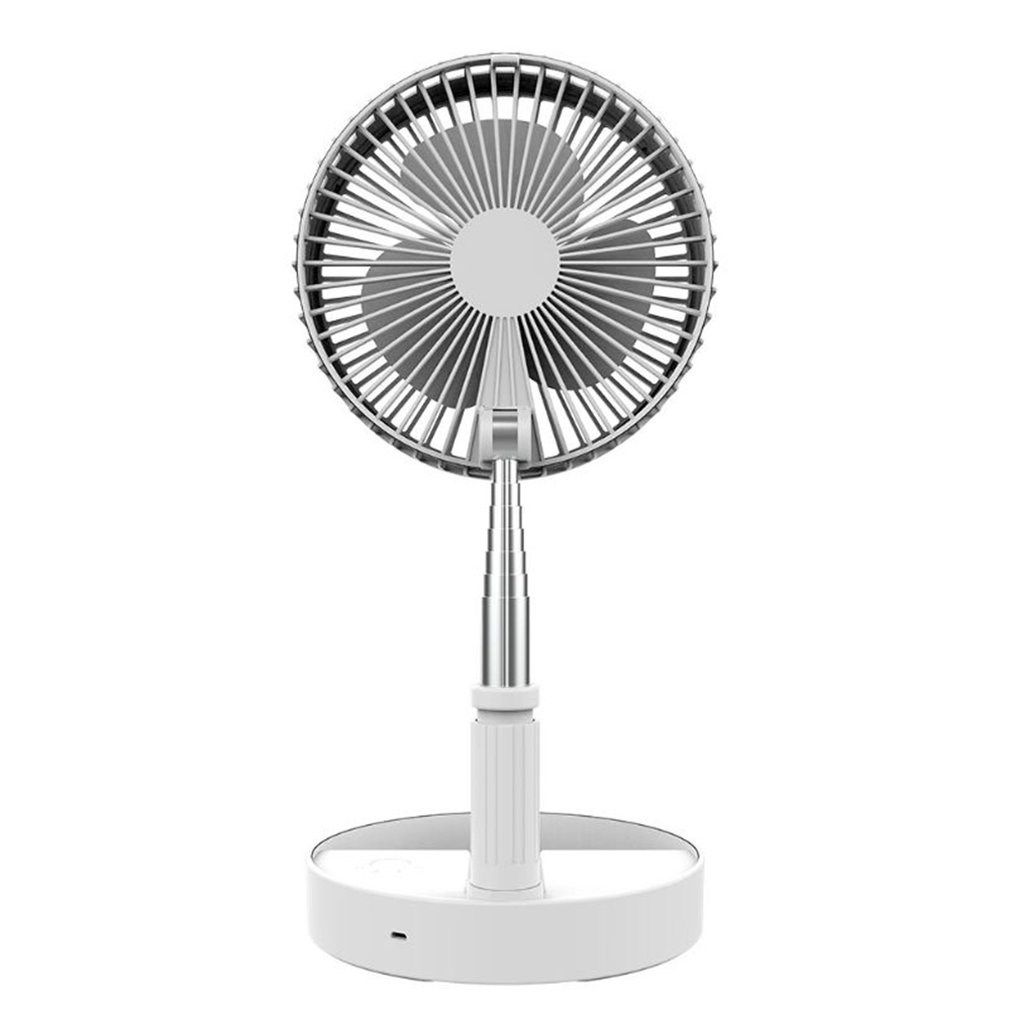 new folding telescopic mini fan usb rechargeable student por