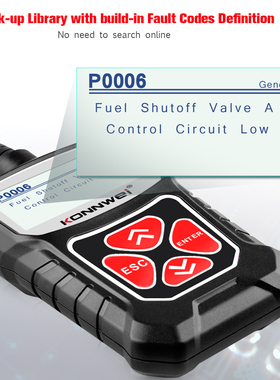 KONNWEI KW310 OBD2 Scanner Professional Automotive Code Rea