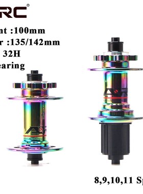 ARC Bicycle hubs plating rainbow mtb mountain bike hub 32H