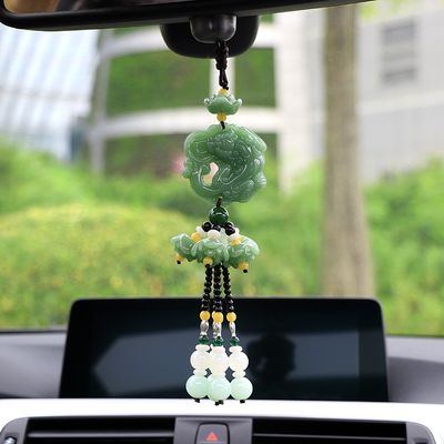 Car Pendant Jade Brave Troops Gourd Guan Yin Maitreya Auto I