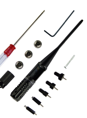 Adjustable Adapters Rifles Red Laser Bore Sighter Collimator