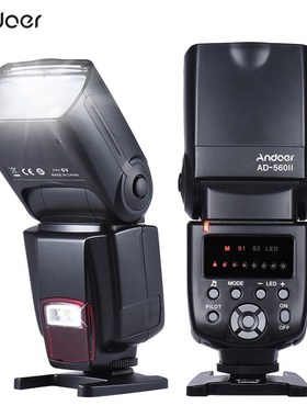 Andoer AD 560 II Camera Flash Speedlite With Adjustable LED