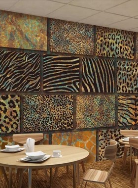 beibehang Custom papel de parede 3d wall paper animal fur t