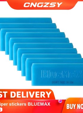 10PCS Car Water Scraper Paster BLUEMAX Window Cleaning Wiper