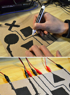 1 Pcs Conductive DIY Ink Pen Dry Fast Electronic Circuit Dra