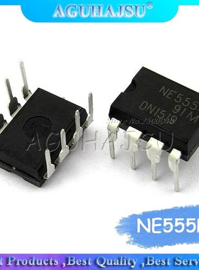 100pcs/lot NE555 NE555P NE555N 555 Timers DIP-8 The new qual