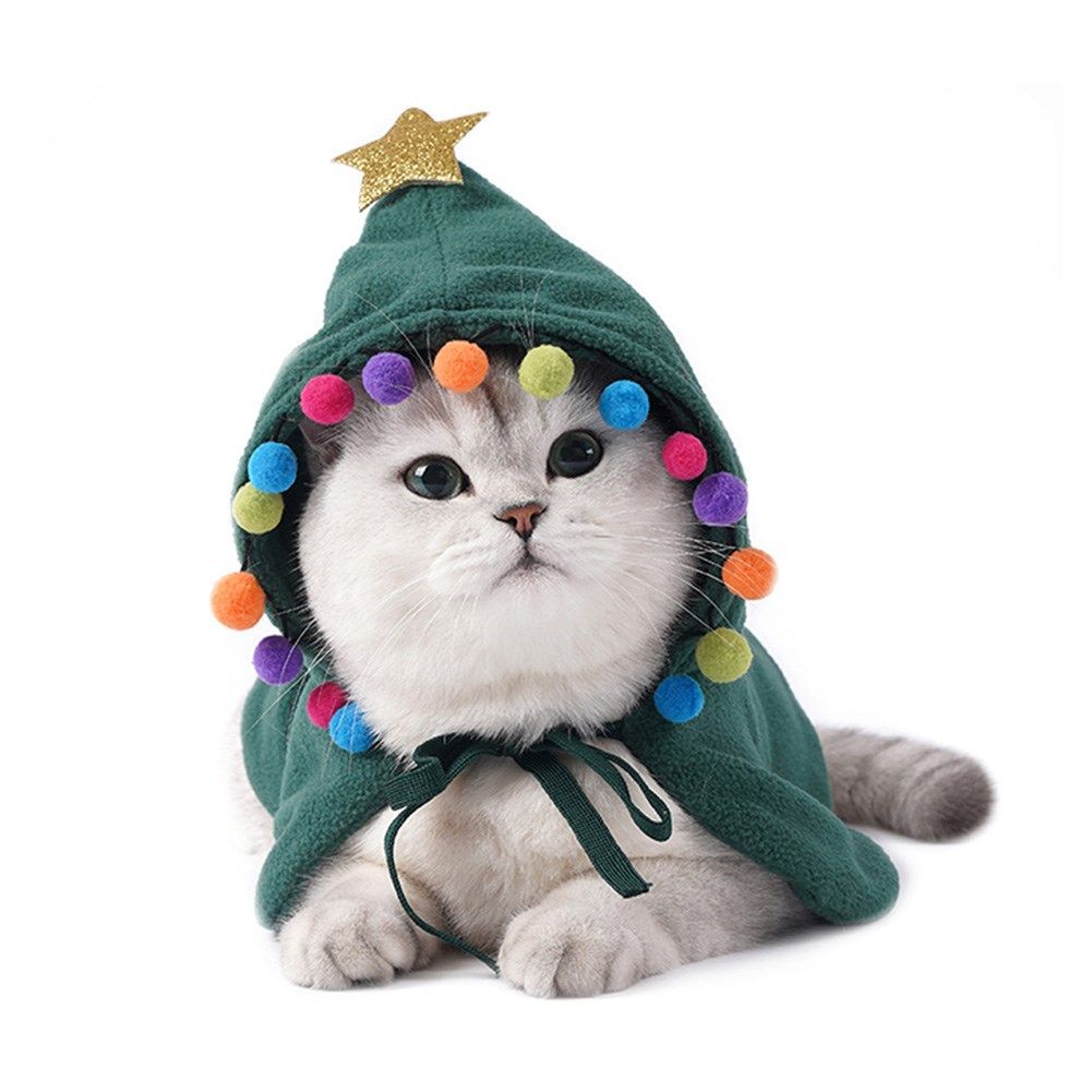 cat cloak hooded clothes funny costume party festival trans