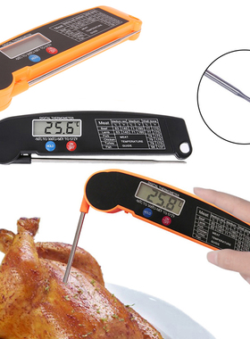 1pc Digital Food Thermometer For Meat Water Milk Cooking Foo