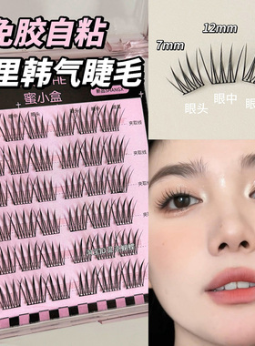 韩里韩气女团睫~韩系免胶假睫毛