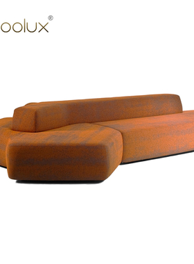 Sfoolux意式简约设计师新款创意沙发  Rift/裂谷组合多人位沙发