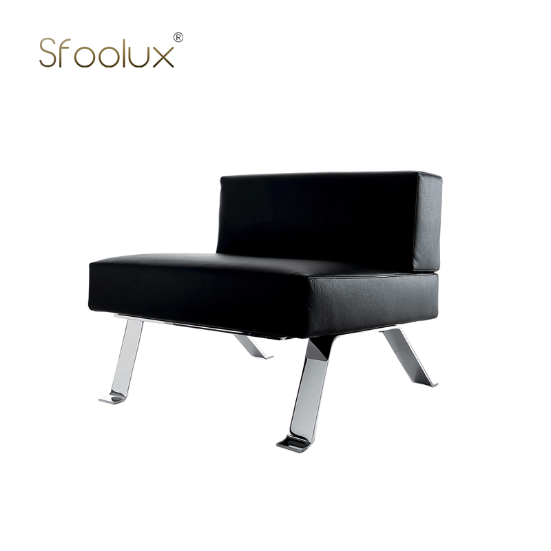 Sfoolux意式轻奢客厅休闲皮艺单人沙发 512 OMBRA 单人位沙发