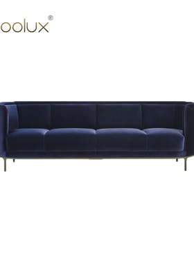 Sfoolux意式极简轻奢艺术设计样板间直排 Vuelta Sofa 197 沙发